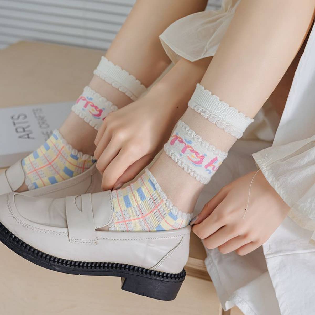 FRESH TRANSPARENT THIN STOCKINGS