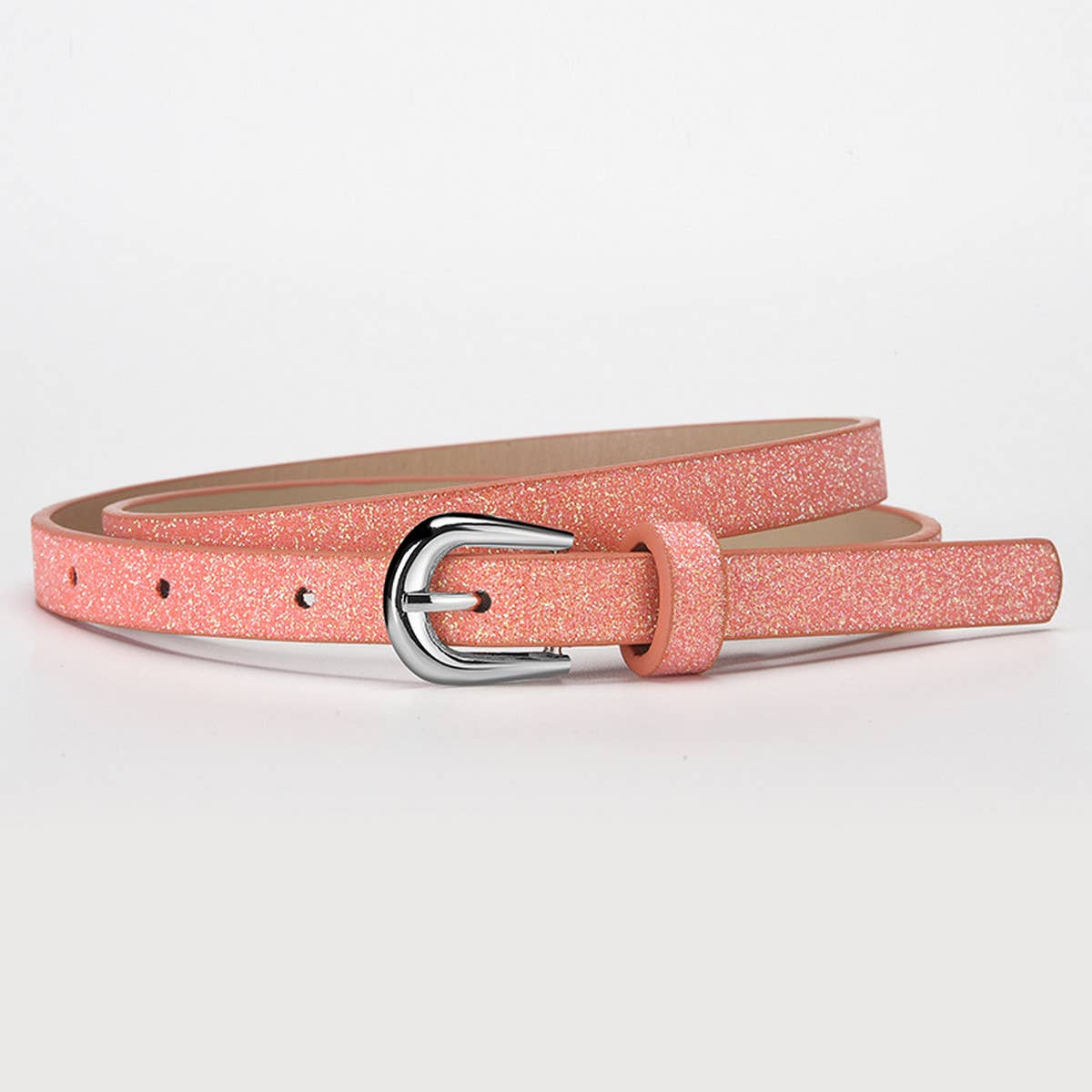 CWABE0880_VERSATILE PERSONALIZED SEQUINED PIN BUCKLE BELT