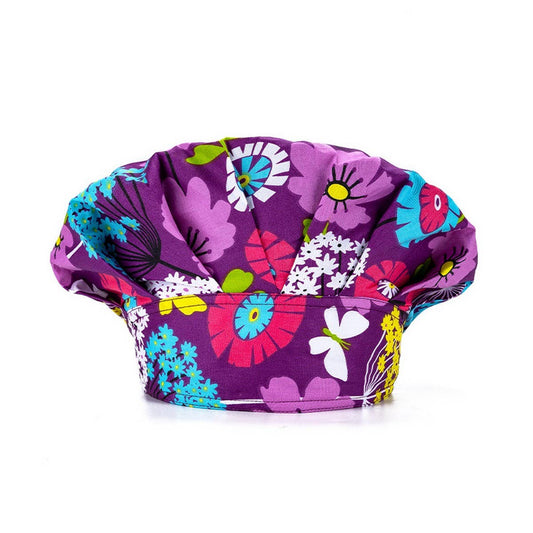 PUFF HAT PRINTED COTTON SURGICAL CAP NURSE HAT_CWAH3376