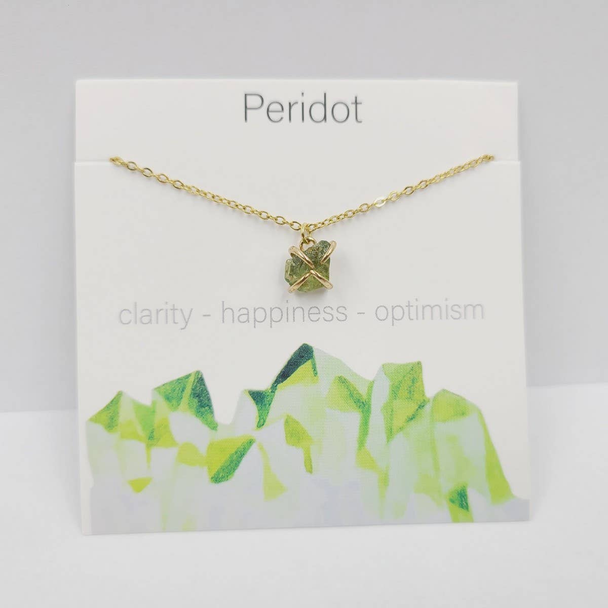 IRREGULAR FOUR CLAW NATURAL STONE NECKLACE