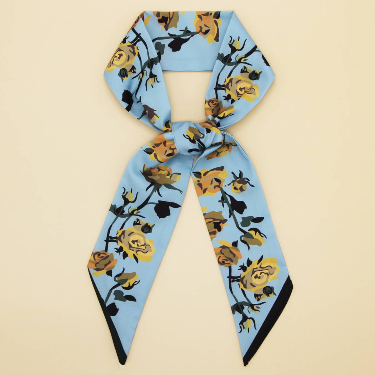 Skinny Silk Feel Scarf ??Hair, Bag, Gift Ribbon_CWASC0082