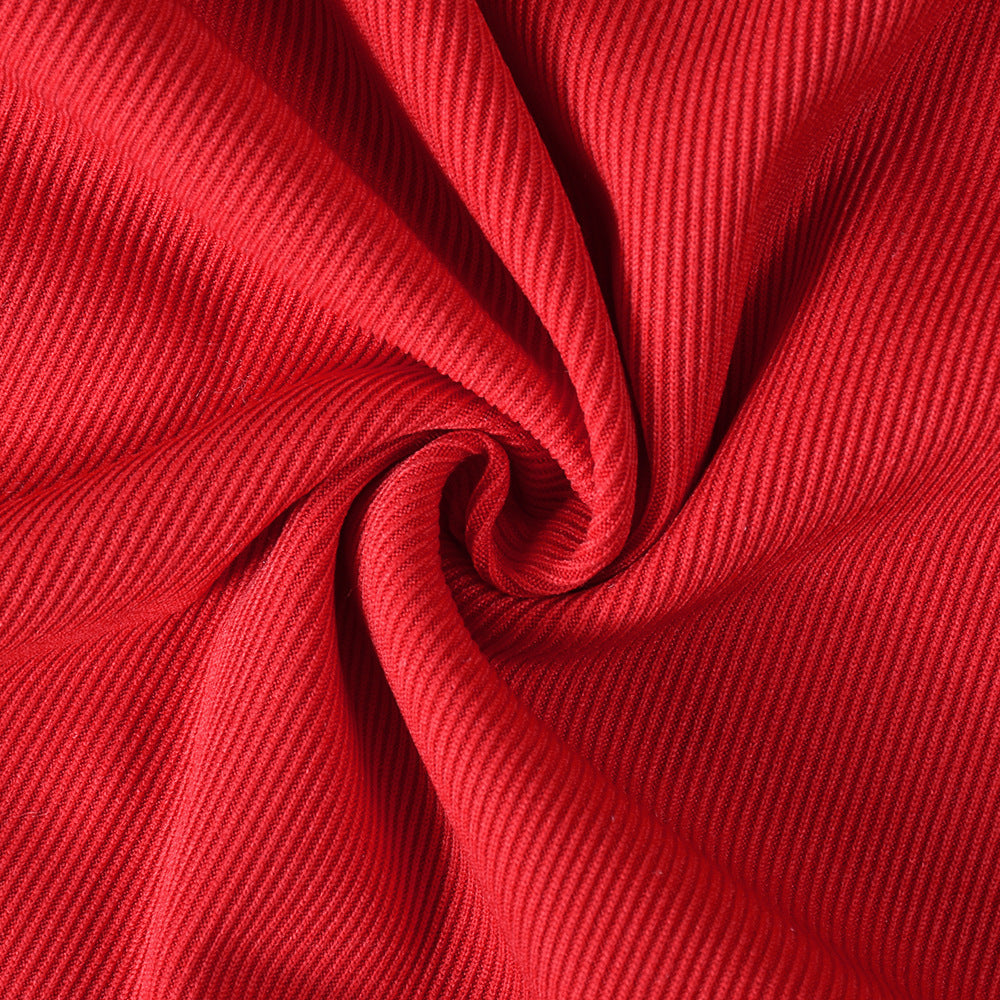 Long Sleeve Heart Pattern Hottie Top Mini Skirt Suit