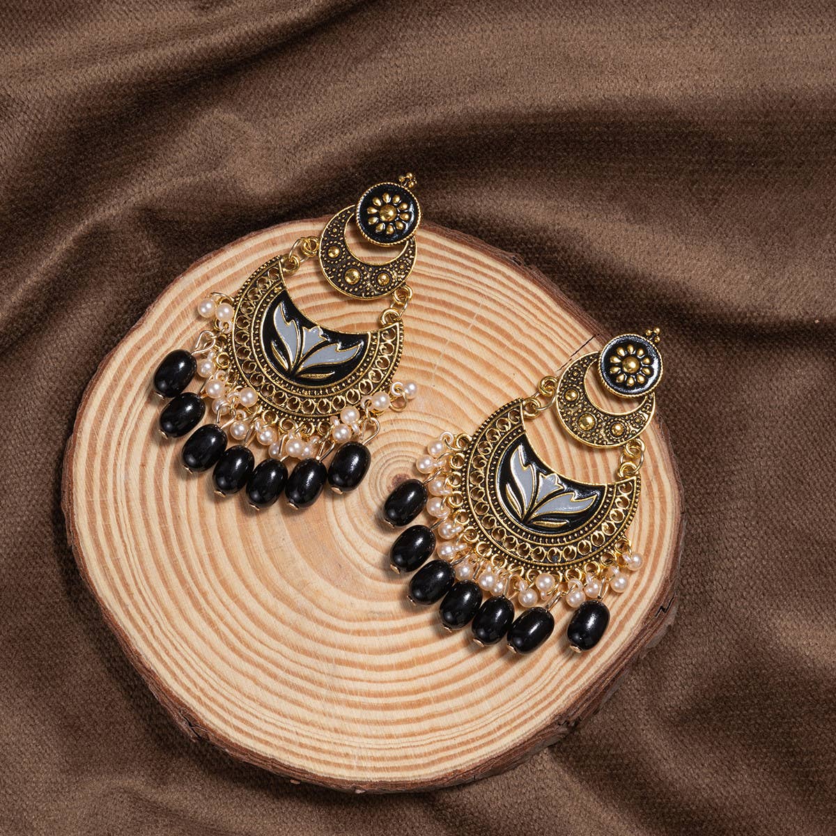 HOT SELLING BOHEMIAN SMALL MILLET BEAD EARRINGS