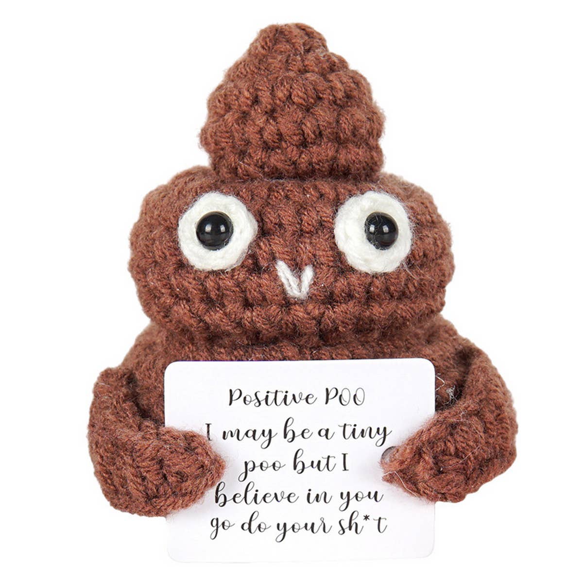 HANDMADE DIY KNITTED POOP DOLL ORNAMENTS