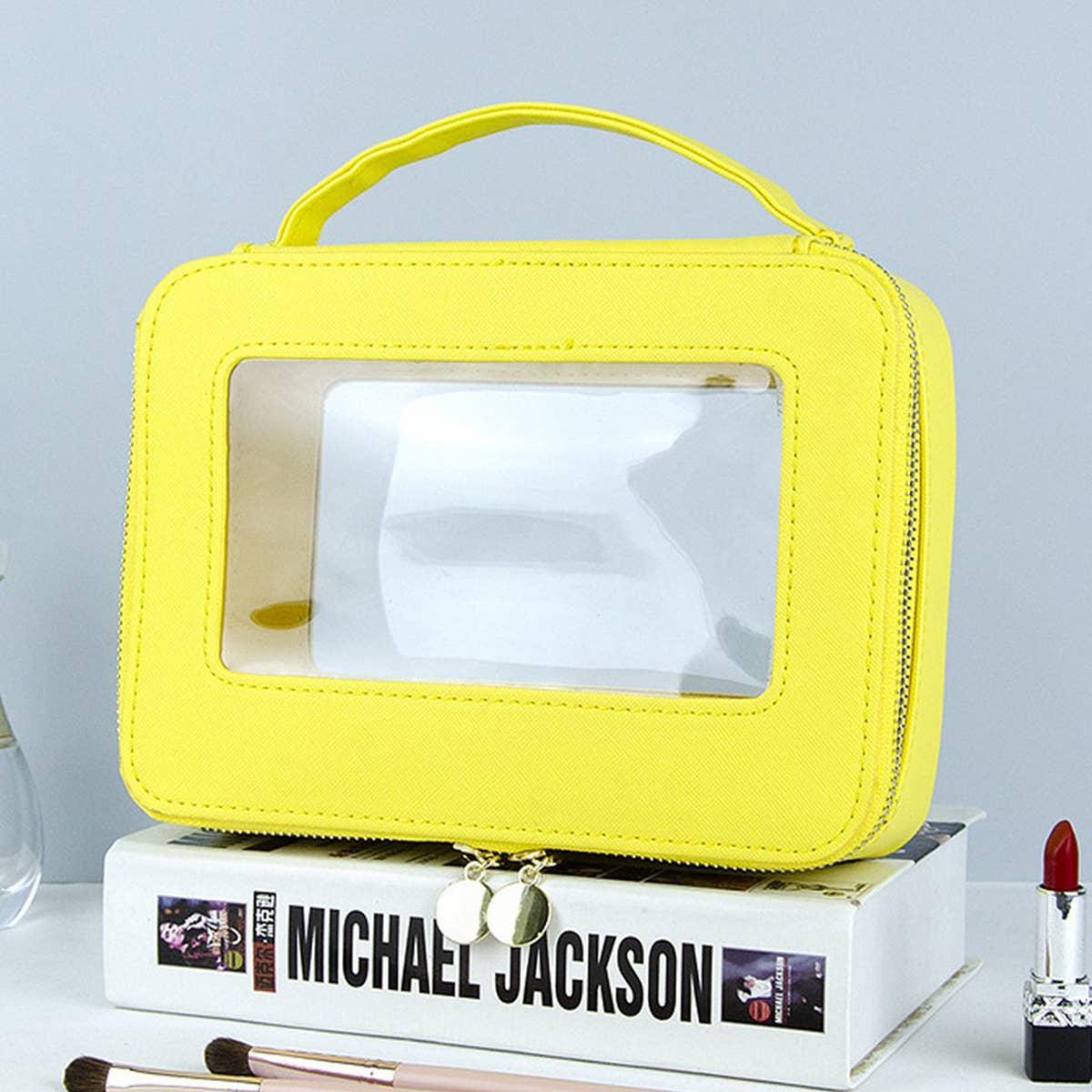 TRAVEL PORTABLE PORTABLE TRANSPARENT COSMETIC BAG_CWAB1090