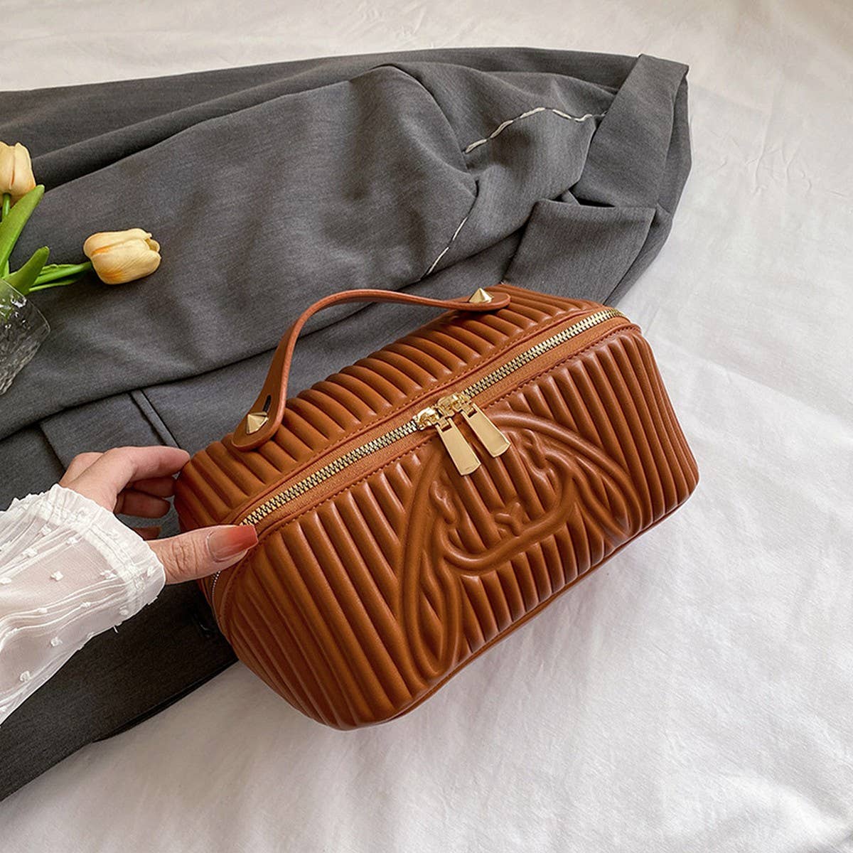 NEW FASHION LARGE CAPACITY HIGH-END COSMETIC BAG_CWAB4418