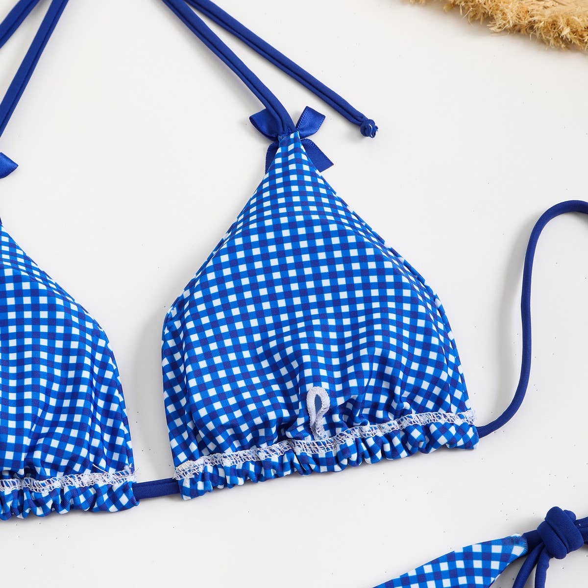 GINGHAM BIKINI SET - SEXY EUROPEAN SWIMSUIT