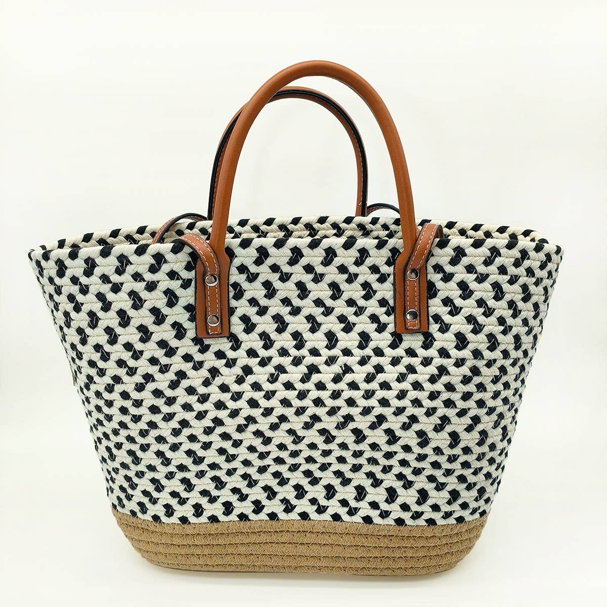 SIMPLE BOHEMIAN STYLE HANDWOVEN BAG_CWAB2108