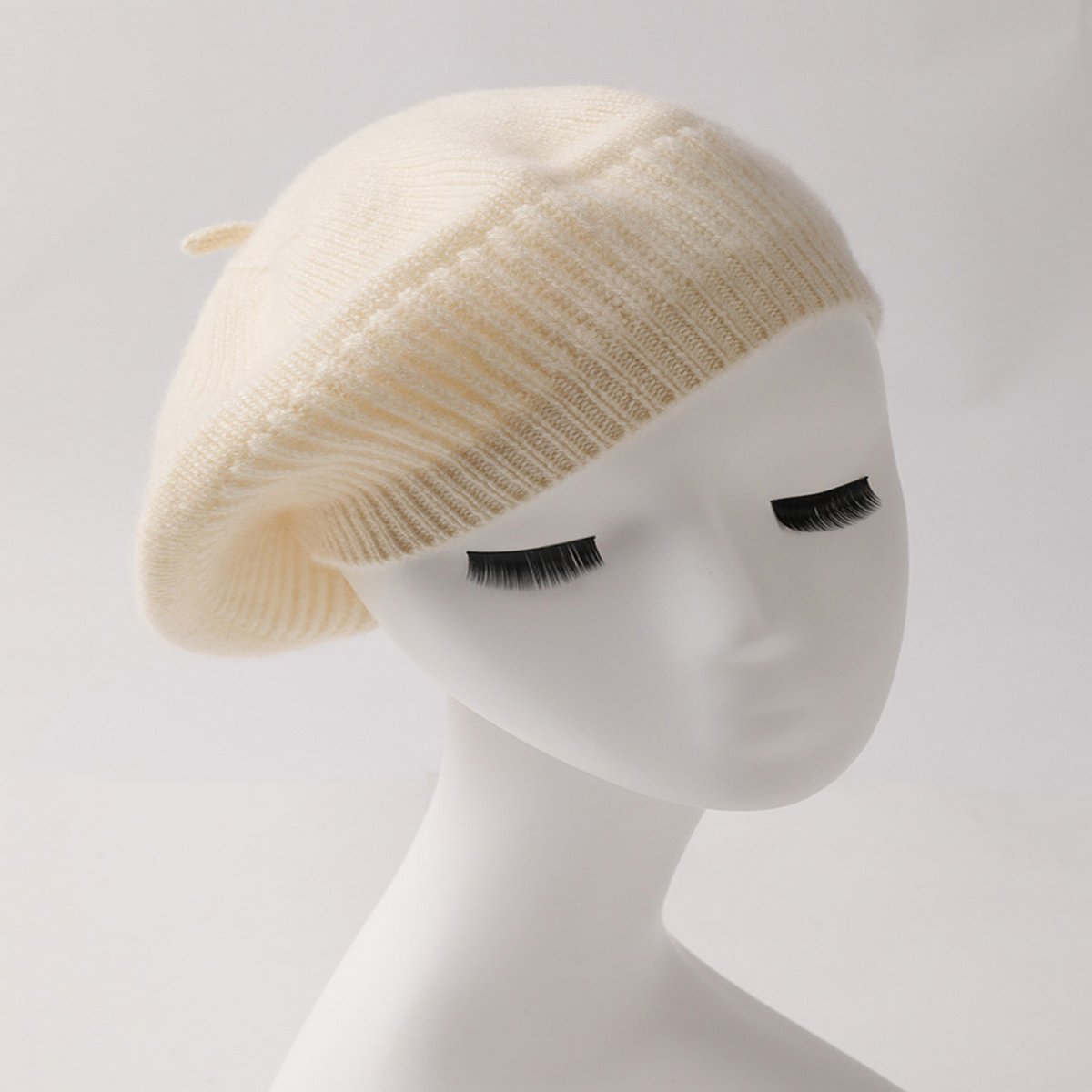 Winter Knit Beret ? Outdoor Cashmere Hat_CWAH3997