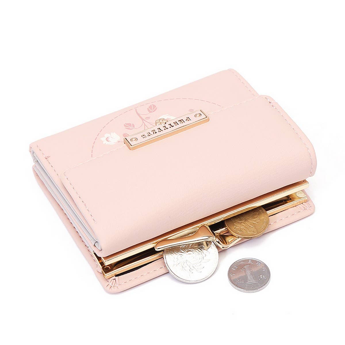 SHORT STUDENT COIN TRI-FOLD CLIP BAG_CWAB2329