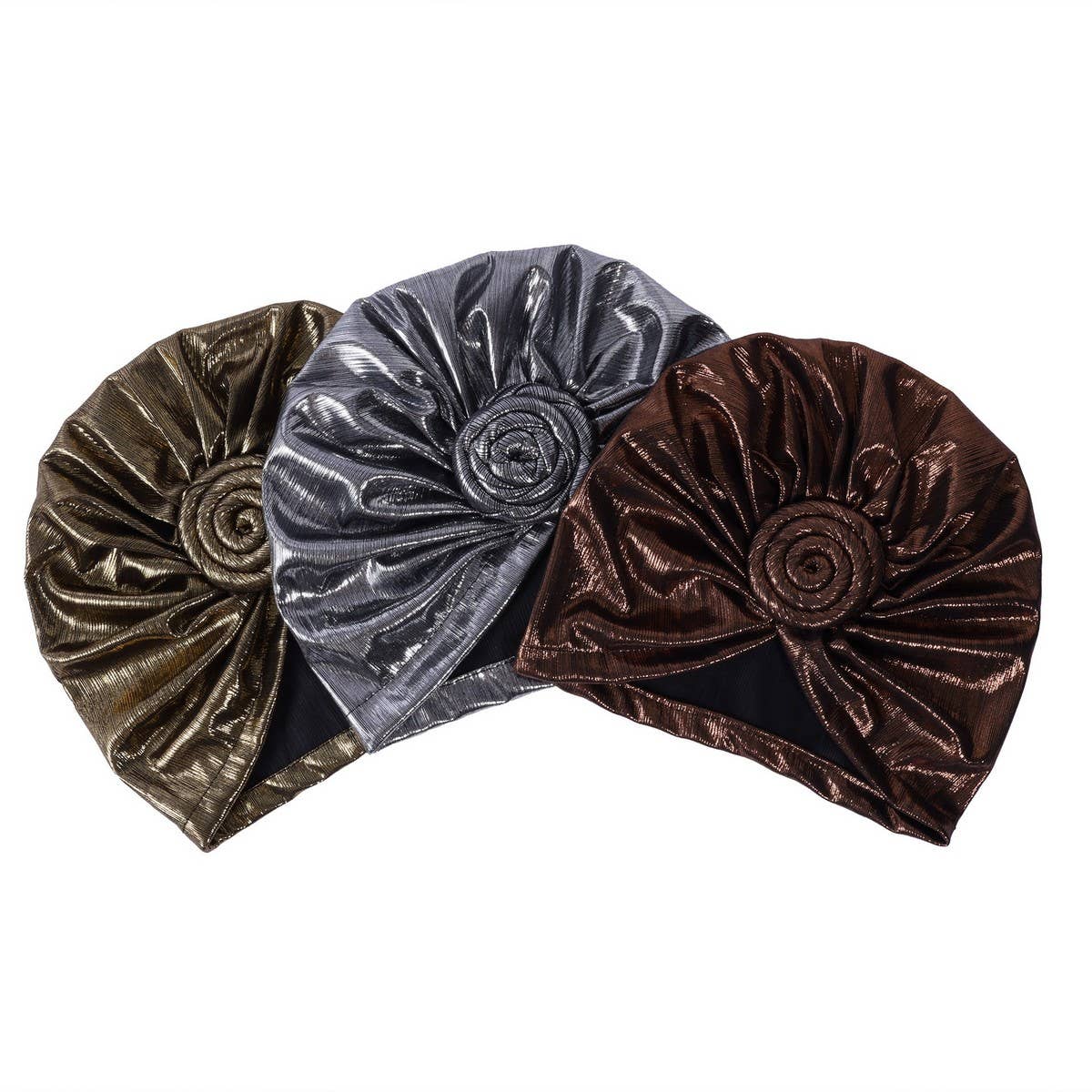 CLASSIC HOT GOLD FLORAL ETHNIC HEADSCARF
