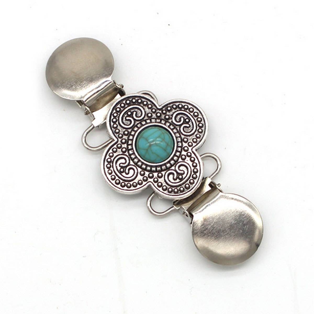 HOT SALE TURQUOISE SWEATER CLIP AND SHAWL CLIP