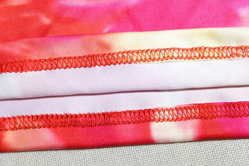 PRINTED SEXY HALTER HALTER IRREGULAR DRESS