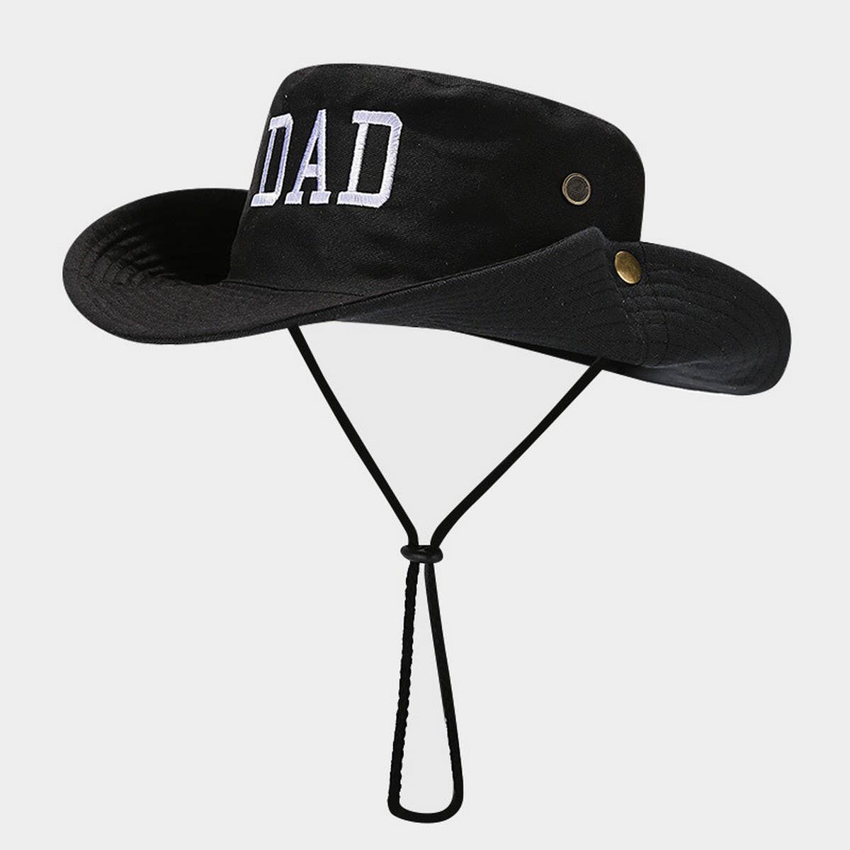 Men¡¯s Embroidered Wide Brim Sun Hat for Hiking_CWAH3806