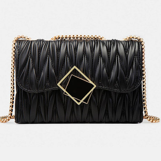 FASHIONABLE PLEATED CROSSBODY BAG AND SHOULDER BAG_CUAB0177