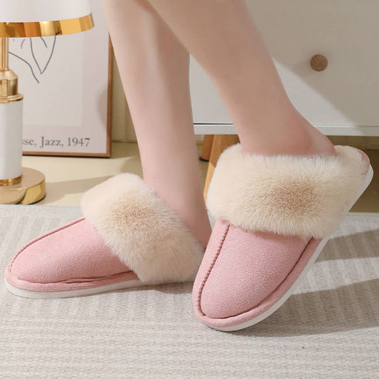 Fluffy Cozy Warm Soft House Slippers