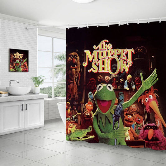 CARTOON PRINT SHOWER CURTAIN_CWMM1792