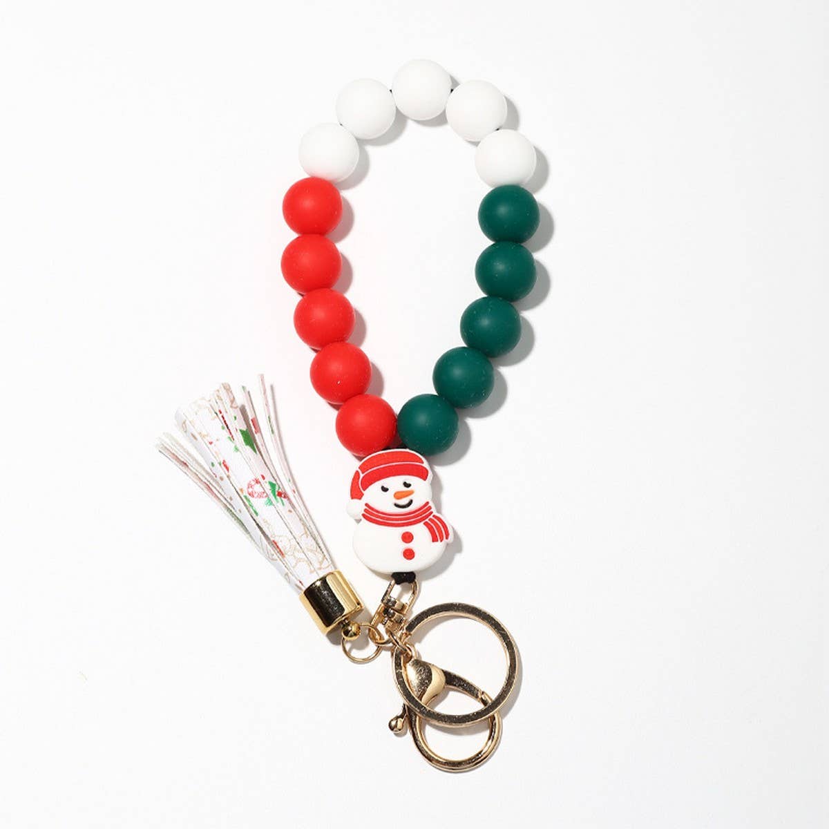 Glowinthedark Halloween Keychain Silicone Bracelet_CWAB5098