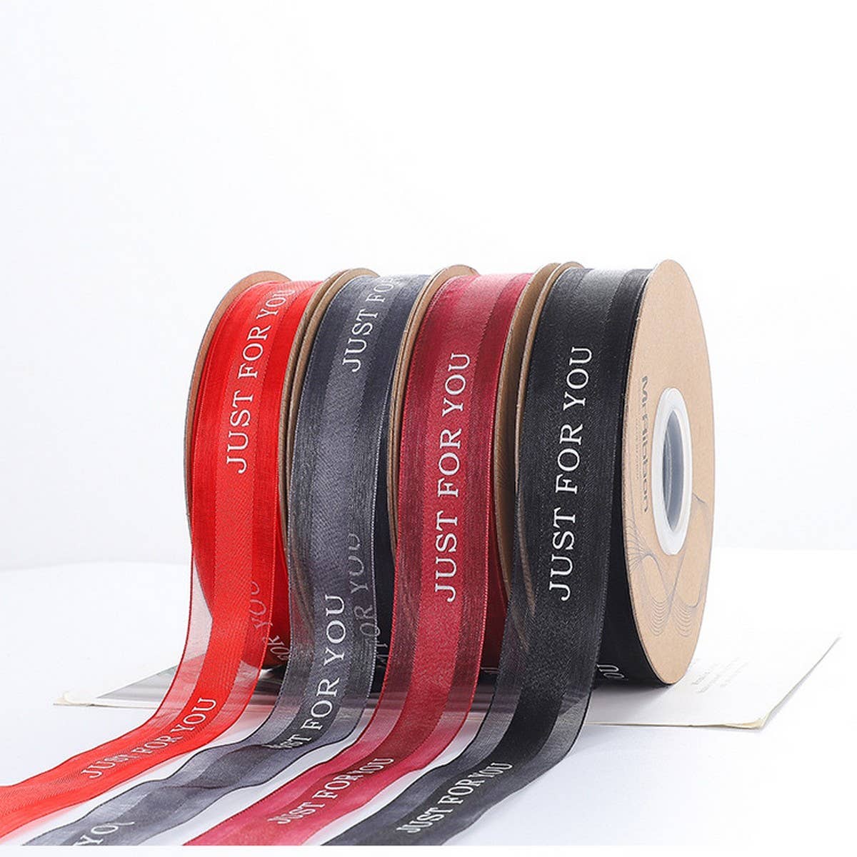 2.5CM FLOWER PACKAGING RIBBON BOW RIBBON_CWMM5784