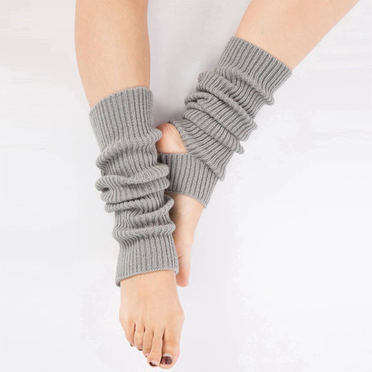 KNITTED SPORTS PROTECTIVE FOOT WARMING SOCKS