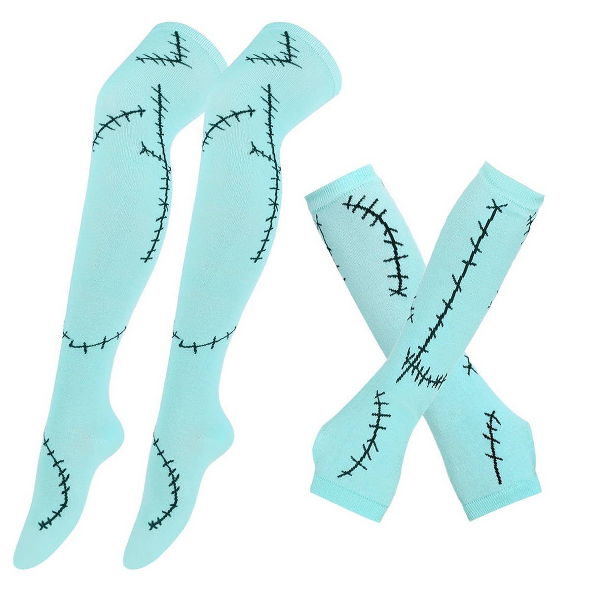 CWMM10065_GLOVES &AMP SOCKS SET ? HALLOWEEN COSTUME