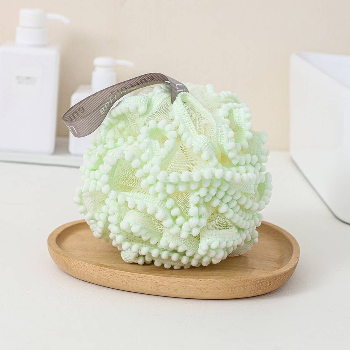 LARGE BATH POUF SUPER SOFT BATH POUF