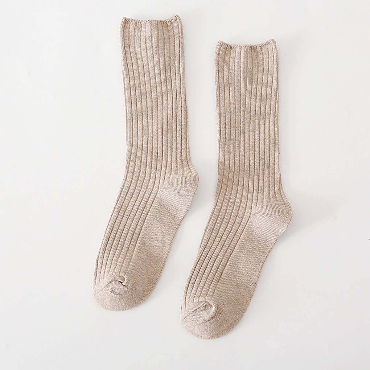 AUTUMN AND WINTER RETRO MID-CALF SOCKS_CWMS0986