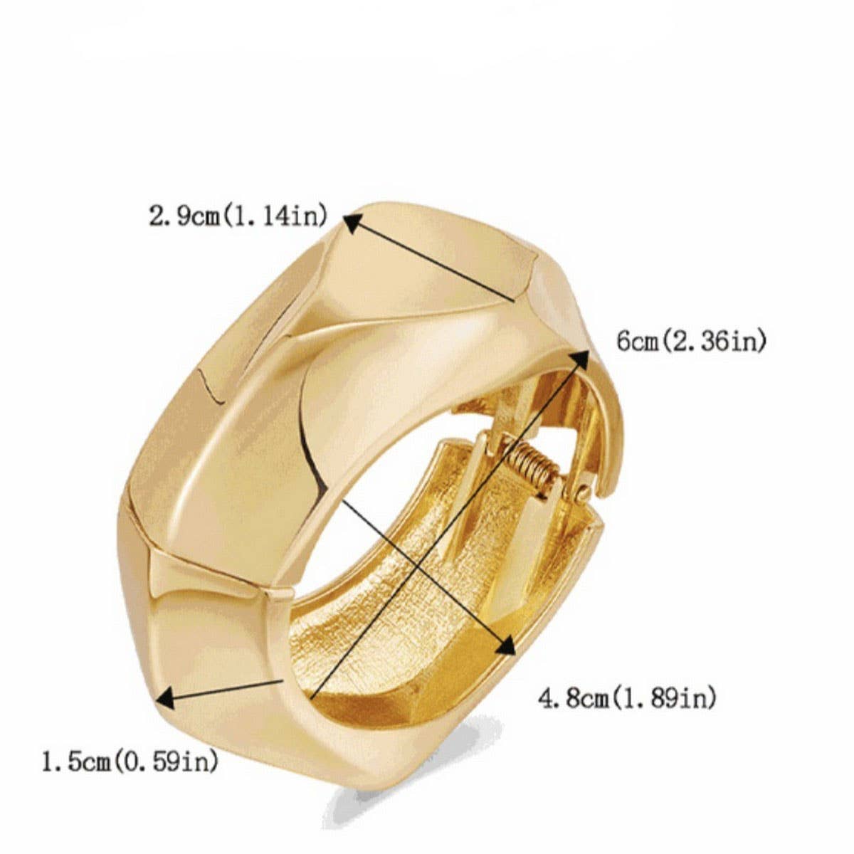NEW RETRO LUXURY FASHION VERSATILE OPEN BRACELET
