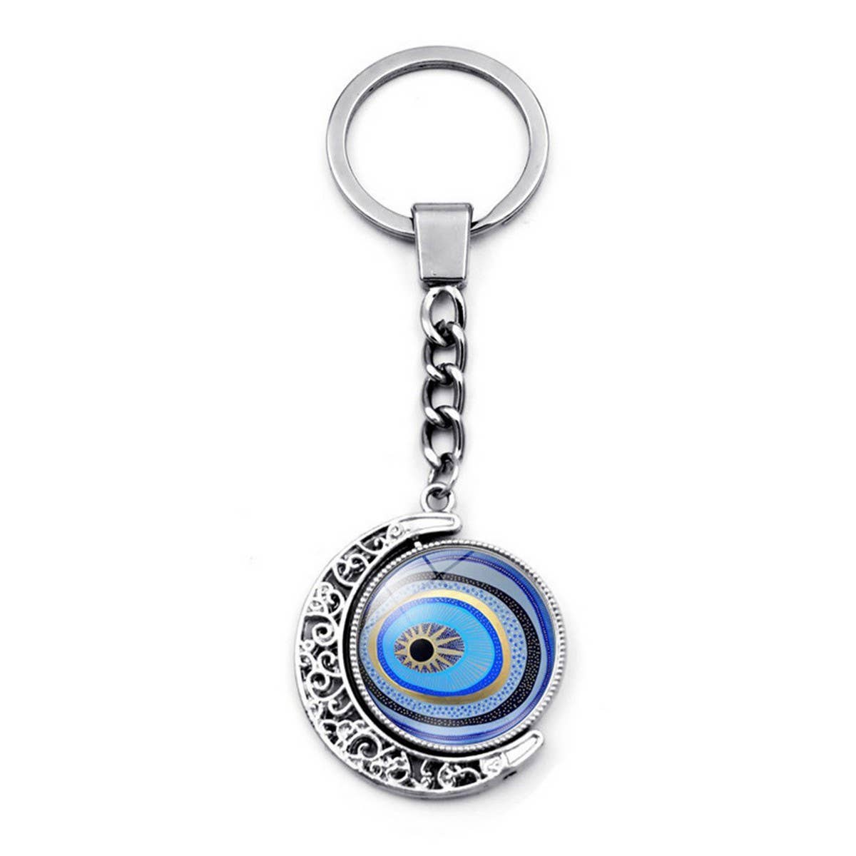 DEVIL'S EYE KEYCHAIN PENDANT