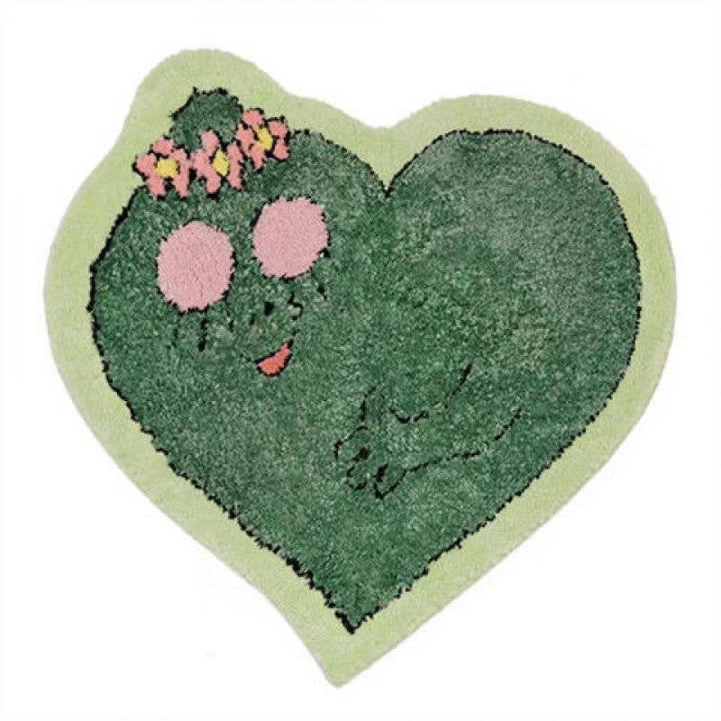 Cute Greenberry Round Rug for Kids & Bedroom