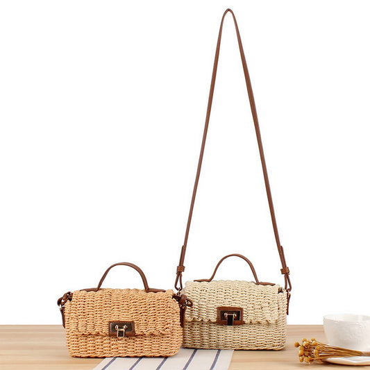 RETRO CROSSBODY TRAVEL WOVEN HANDBAG_CWAB2095