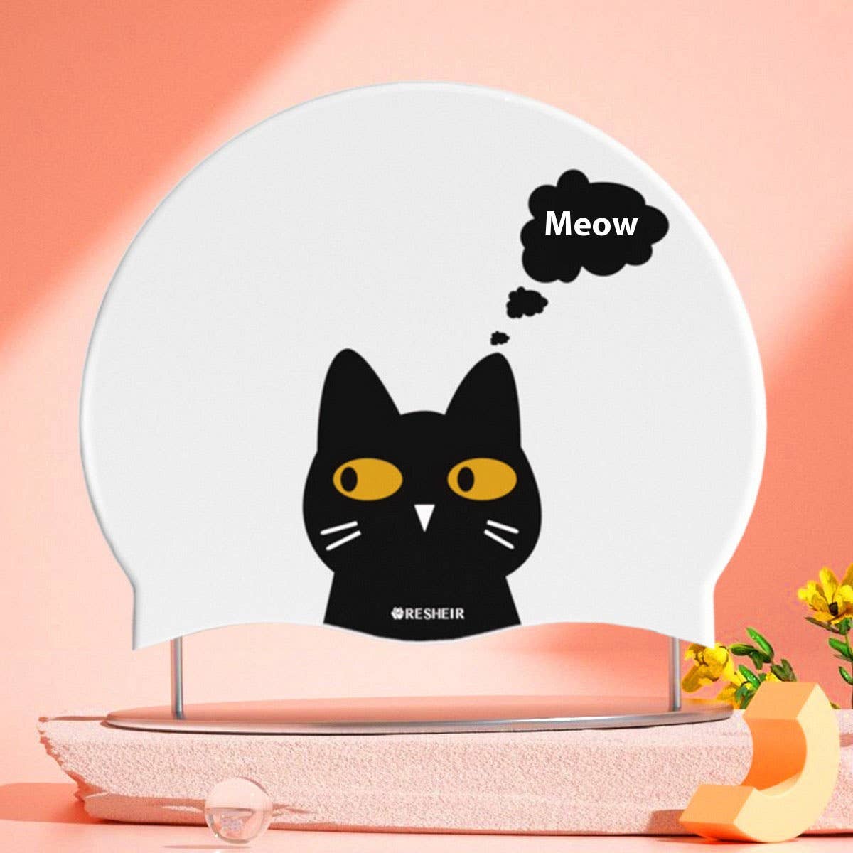 Kids' XL Silicone Swim Cap ?  Ear Protection