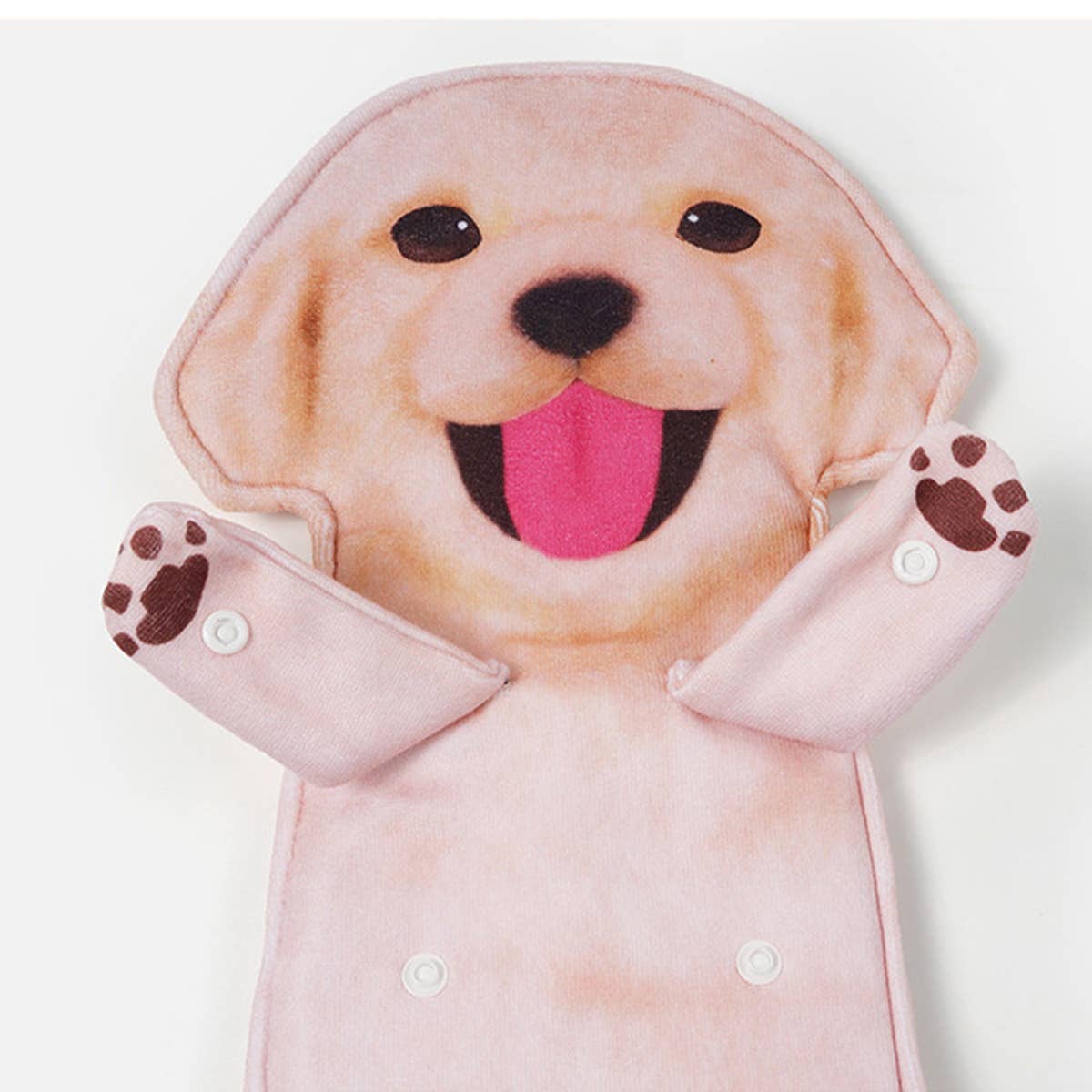 CWMM8329_HANGABLE THICK DOG PRINT KITCHEN HAND TOWEL