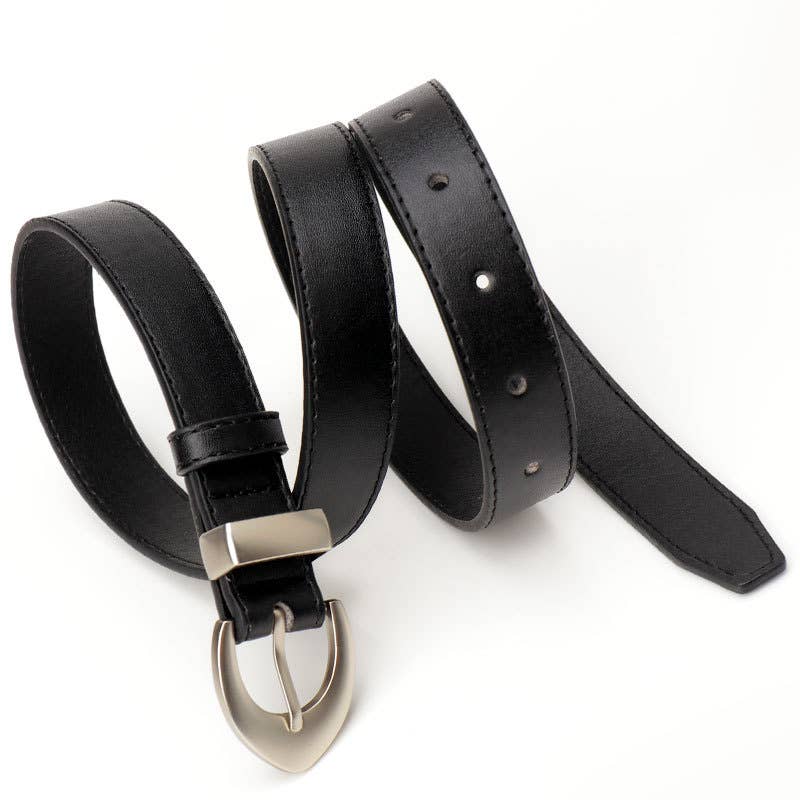 Simple and fashionable leopard print PU belt