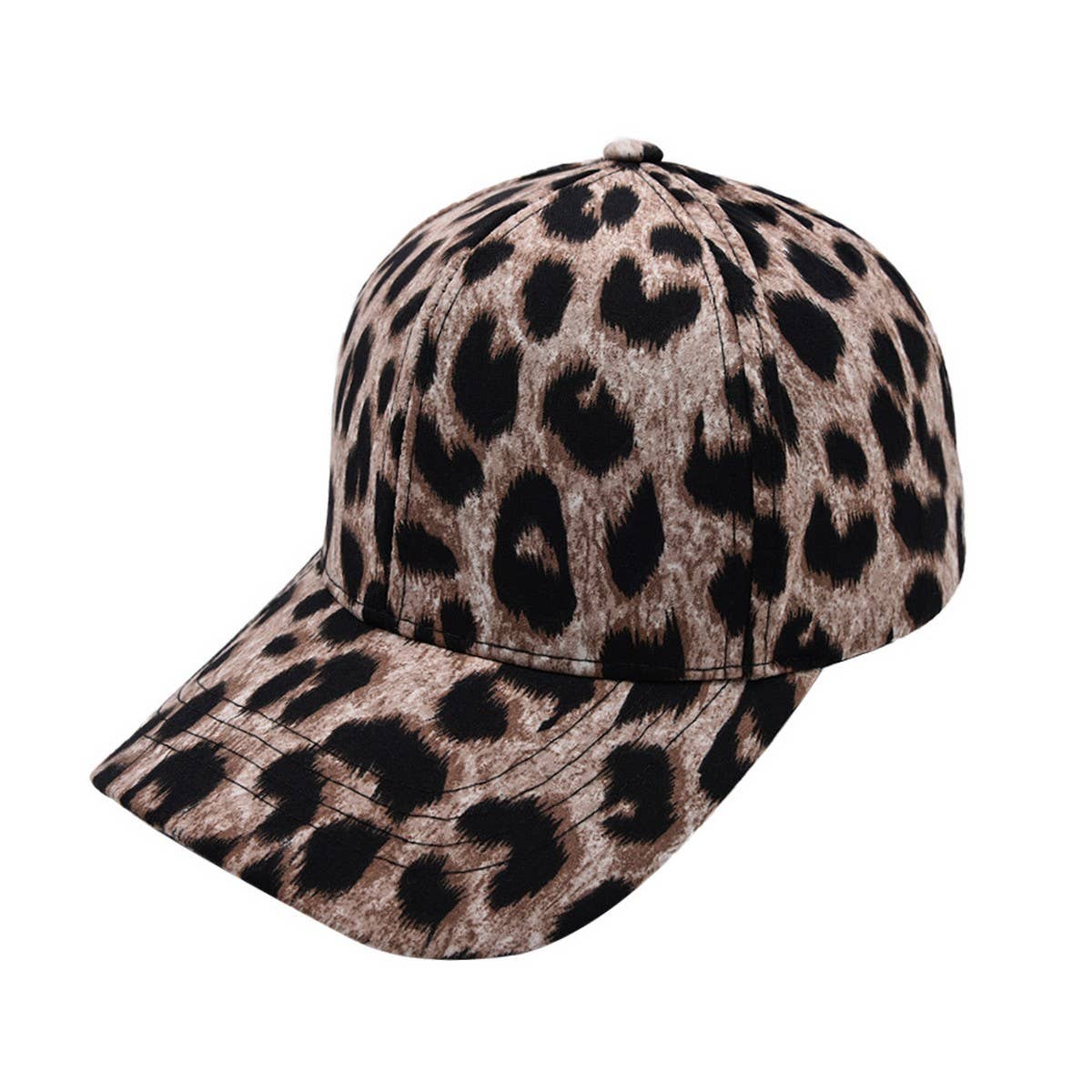 Leopard Print Baseball Cap-Sun Protection Hat CWAH1223