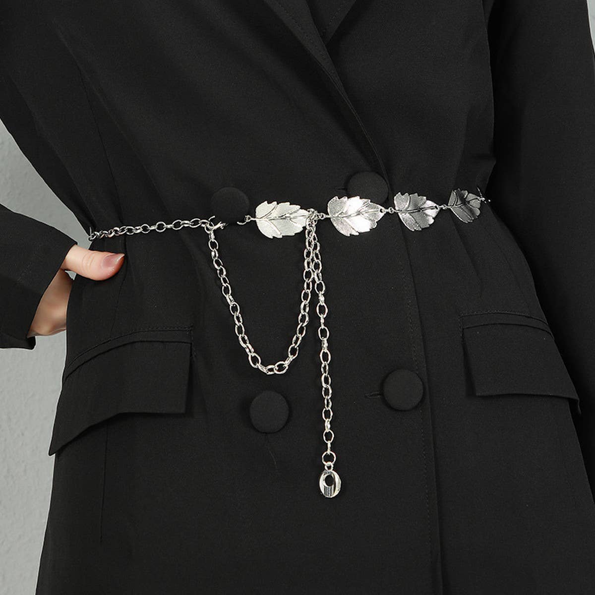 CWABE0888_FASHIONABLE METAL CHAIN DECORATIVE WAIST CHAIN