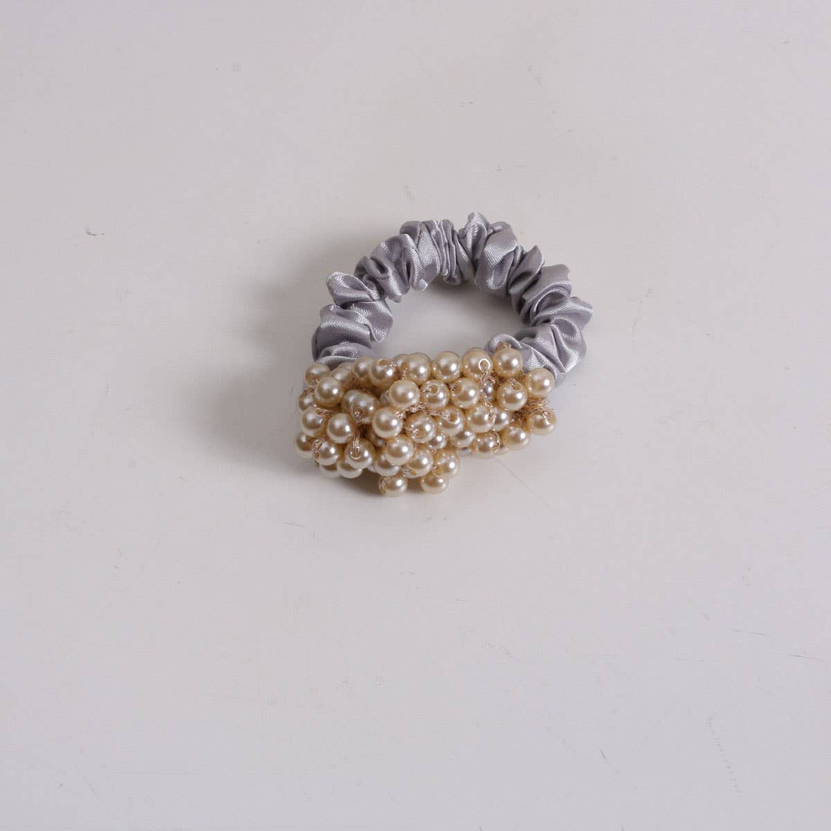 New Simple Pearl Scrunchie Cute Fresh Hair Tie