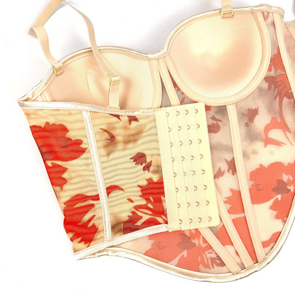 CAMOUFLAGE PRINT SEXY INNER HERRINGBONE BRA_CWMM4137