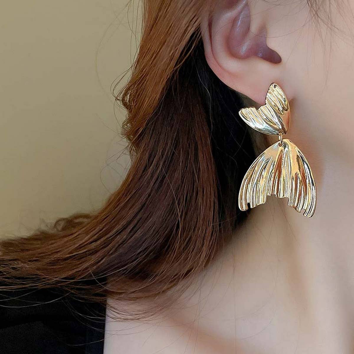 EUROPEAN AND AMERICAN METAL EXAGGERATED EARRINGS_CWAJE2343