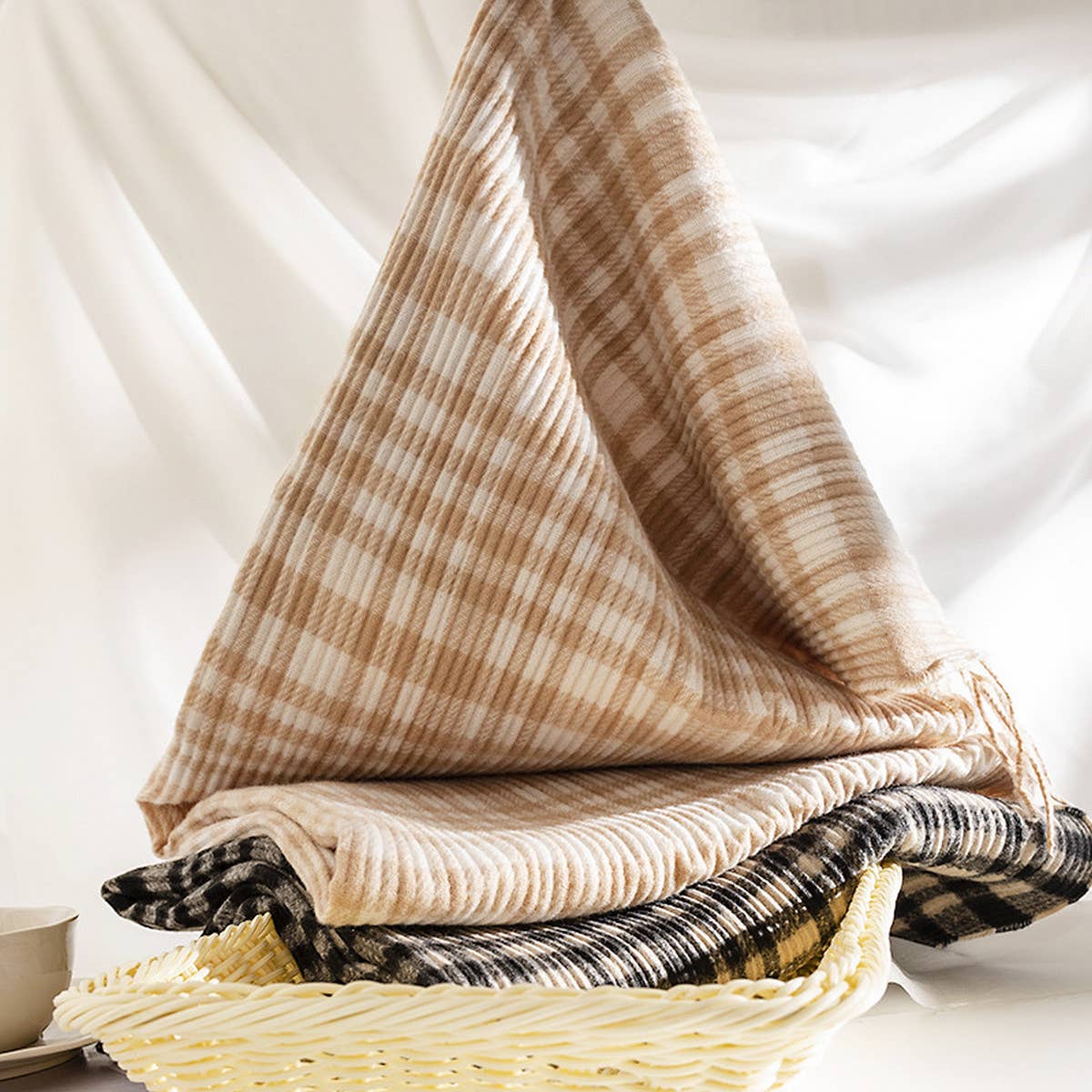 2024 NEW SWEET PLAID SCARF_CWASC1002