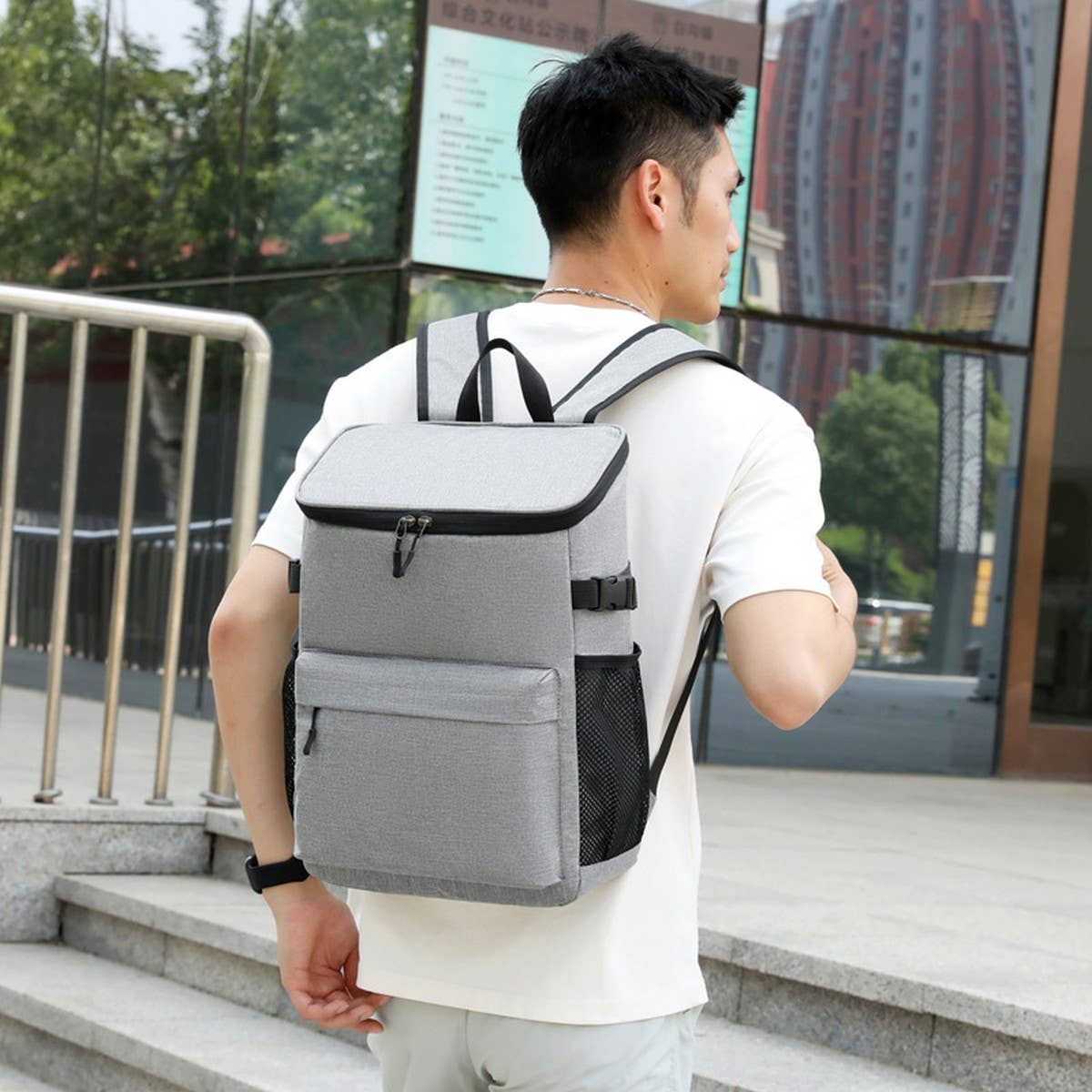 Large Insulated Cooler Backpack for Outdoor Use_CWAB5445