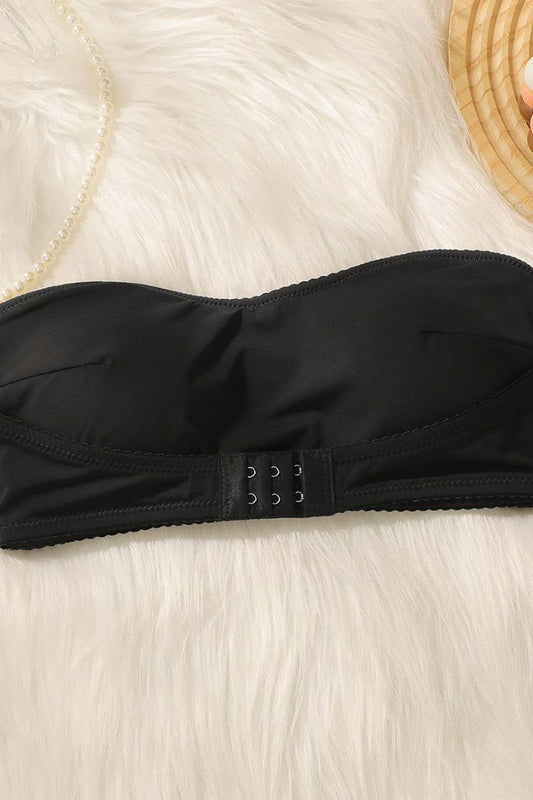 CWMU00313_STRAPLESS FRONT CLOSURE PUSH-UP BANDEAU BRA