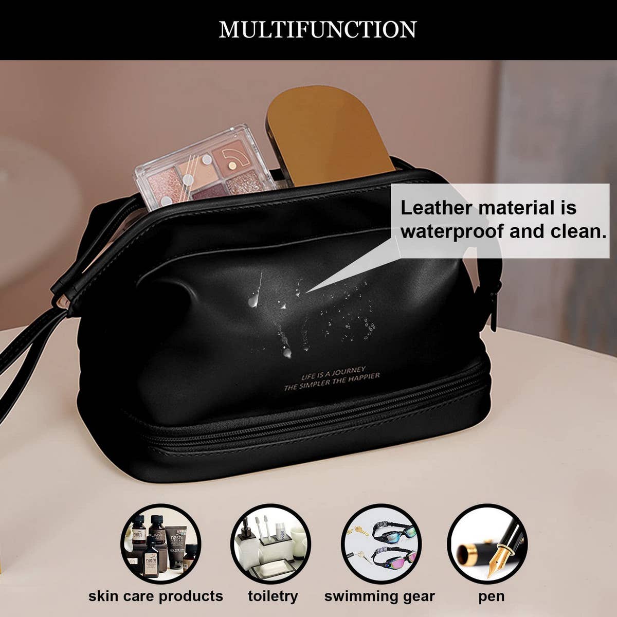 DOUBLE LAYER PORTABLE COSMETIC BAG_CWAB2360