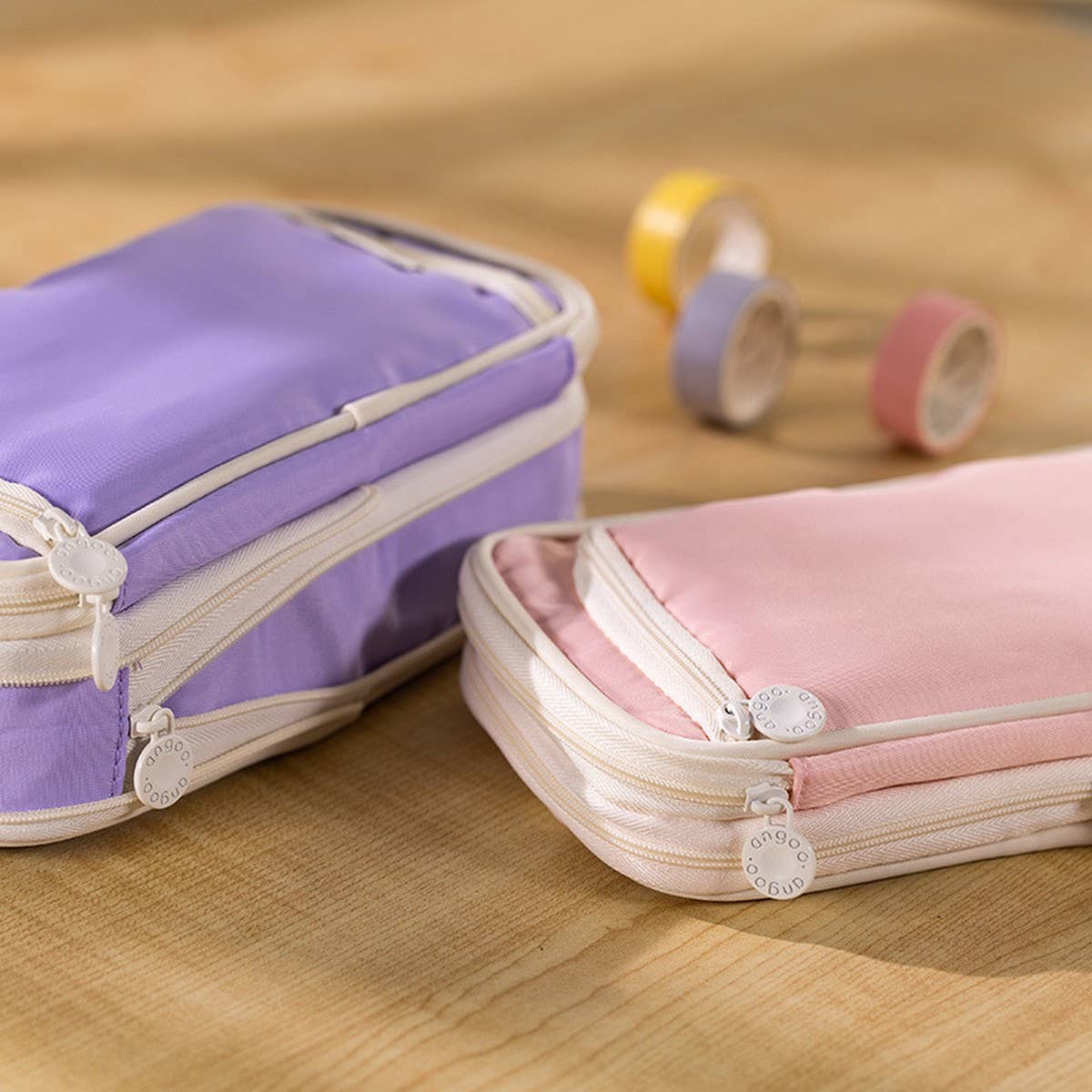 MACARON LARGE CAPACITY MULTI-LAYER PENCIL CASE
