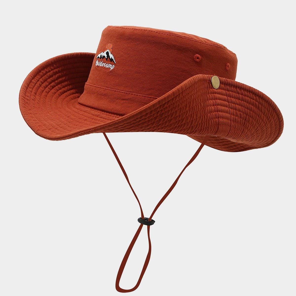 Western Style Camping Hat for Outdoor Hiking_CWAH3809