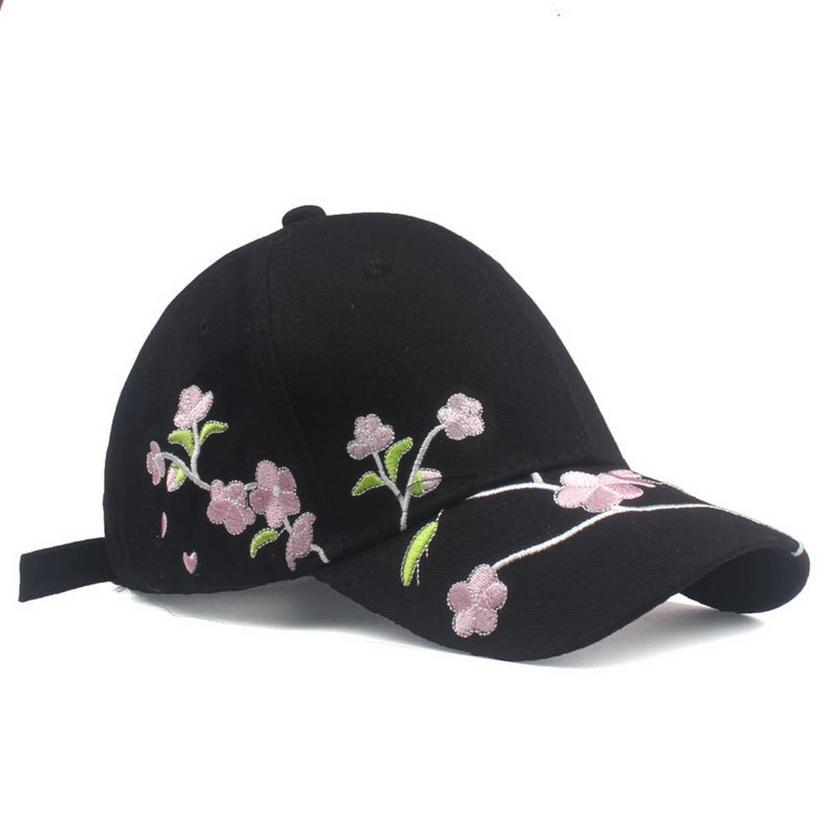 Breathable Floral Sun Hat Sweat-Baseball Cap_CWAH0955