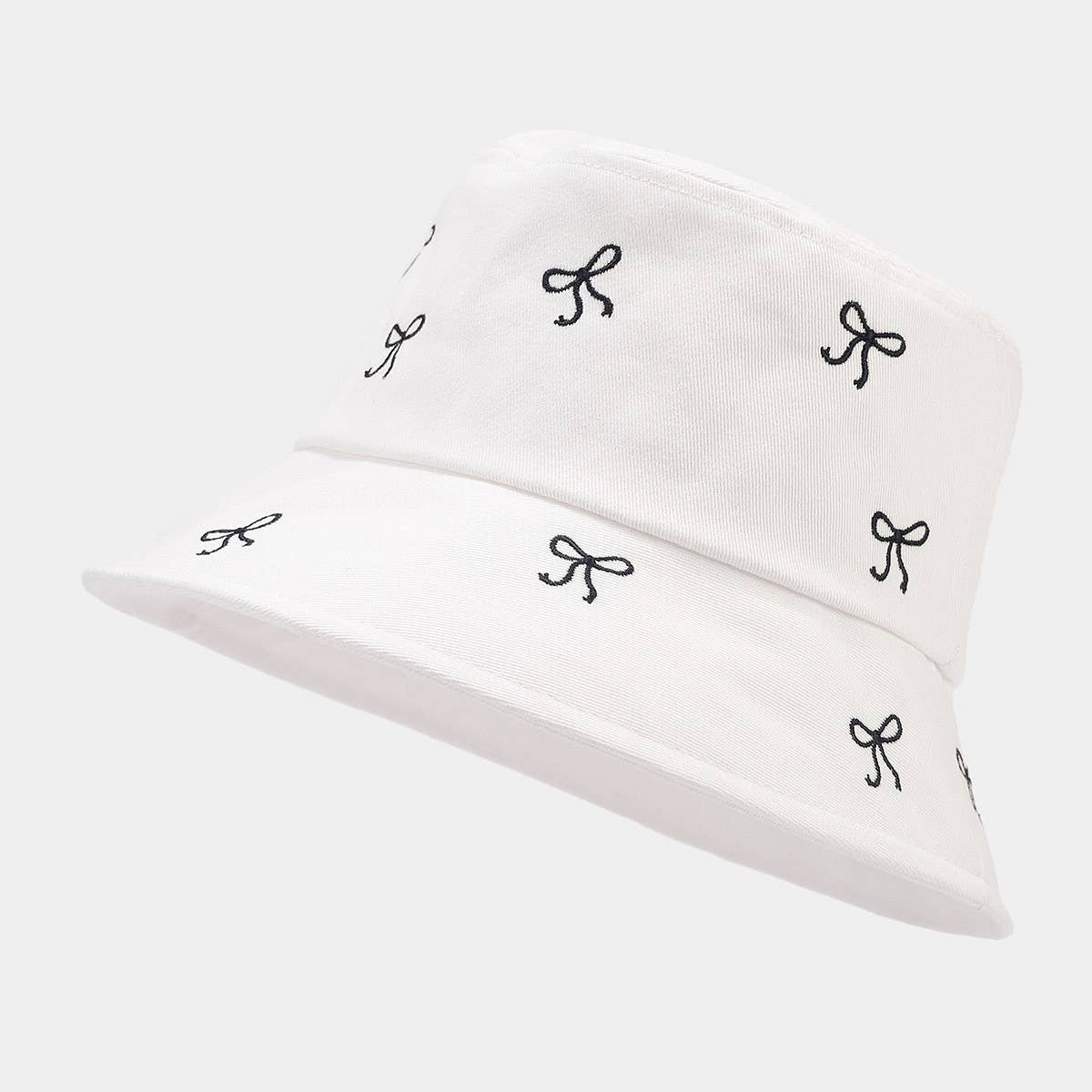 2024 NEW SIMPLE TRAVEL BOW BUCKET HAT_CWAH1569