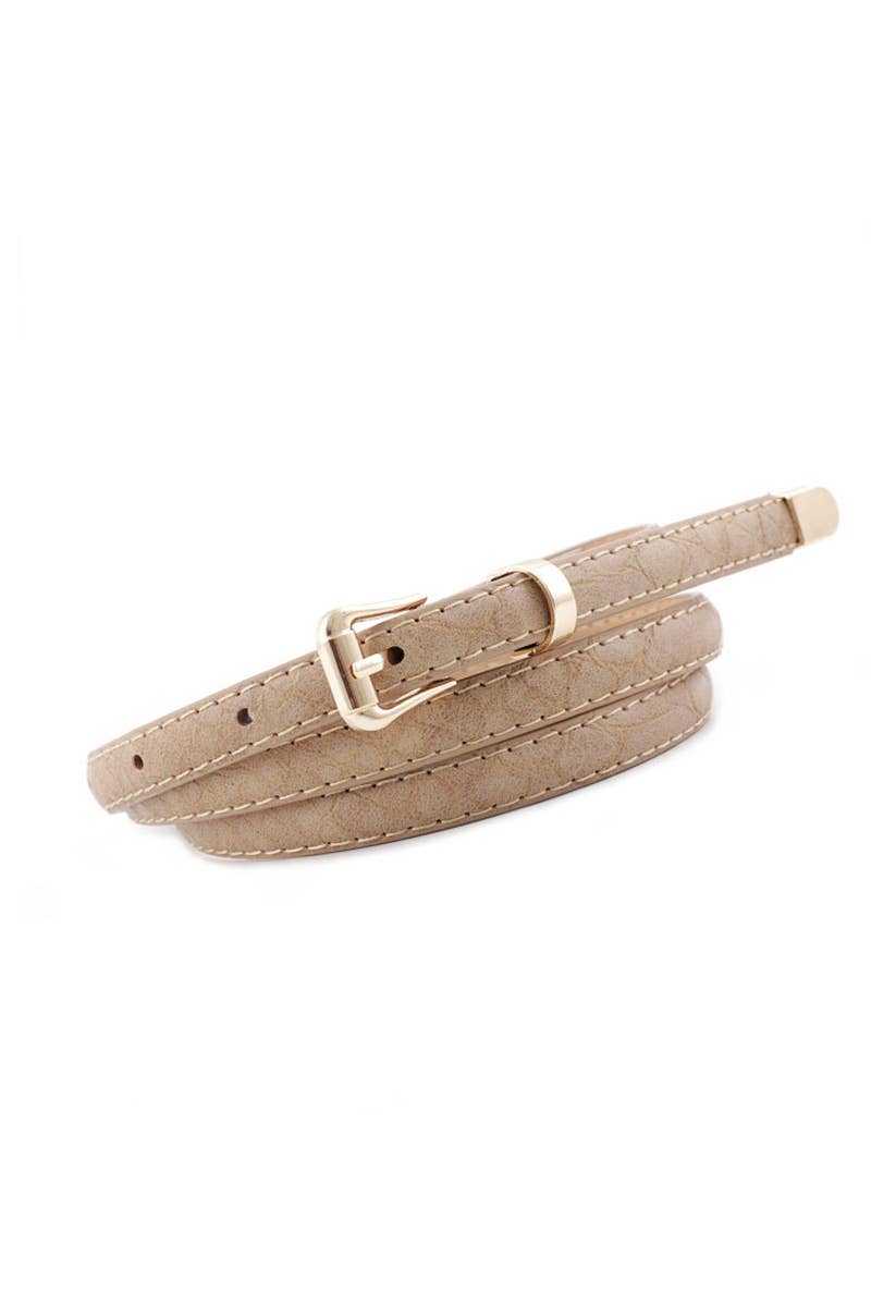 PATTERNED DANDY SLIM BELT_CWABE0077