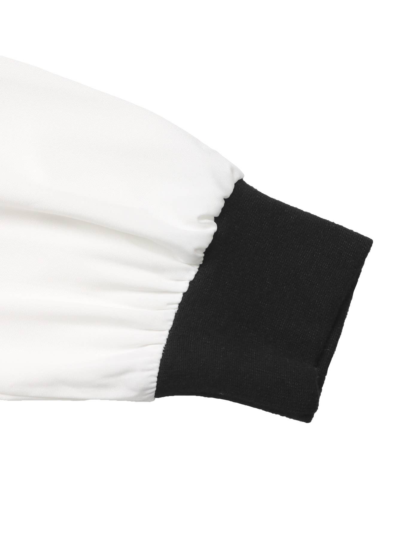 Temperament clash color false two pack hip dress