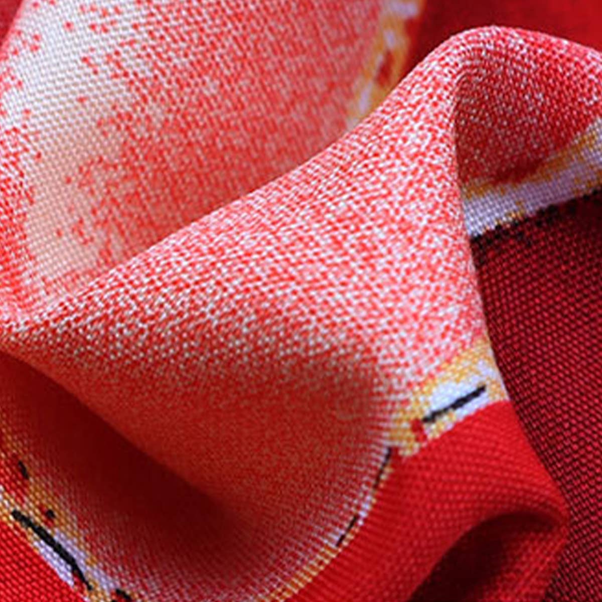 PRINTED ONE-PIECE DRESS